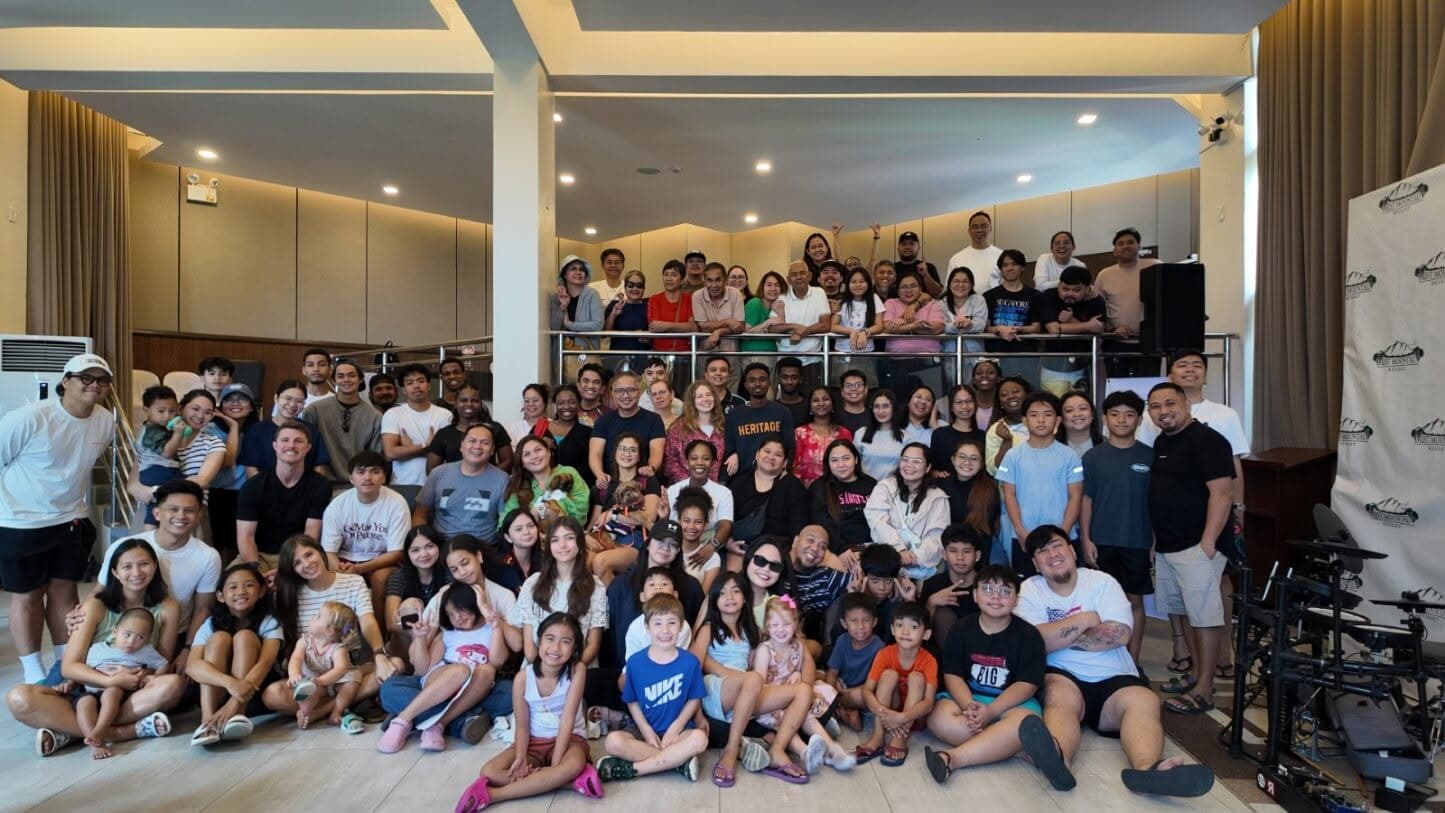 Worship gathering at Cross Pointe Church Cebu